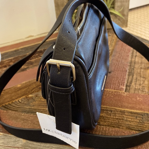 New, Black Liz Claiborne purse - Picture 5 of 6